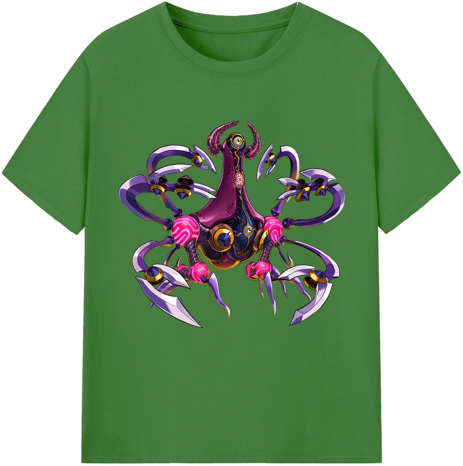 （画像用） 遊☆戯☆王 Yu-Gi-Oh! レディースカジュアルプリントTシャツ（綿100％）